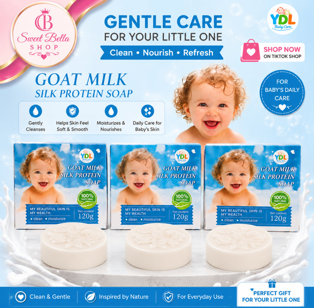 3 Box Soap Example product GENTLE CARE
FOR YOUR LITTLE ONE