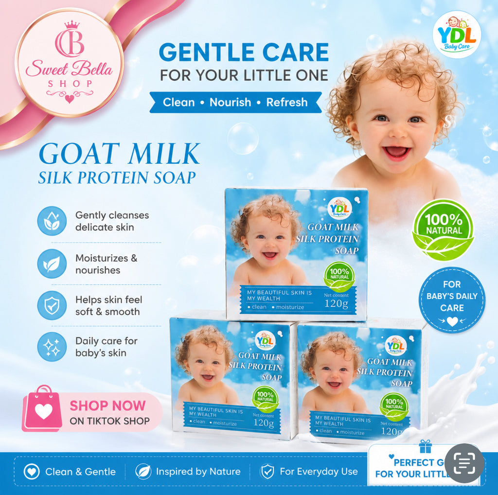 3 Box Soap Example product GENTLE CARE
FOR YOUR LITTLE ONE
