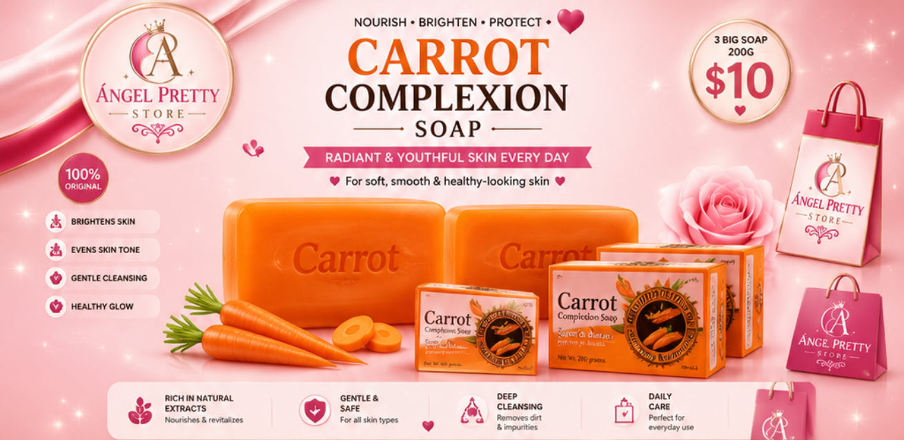 CARROT COMPLEXION
SOAP
Savon de Beaute
