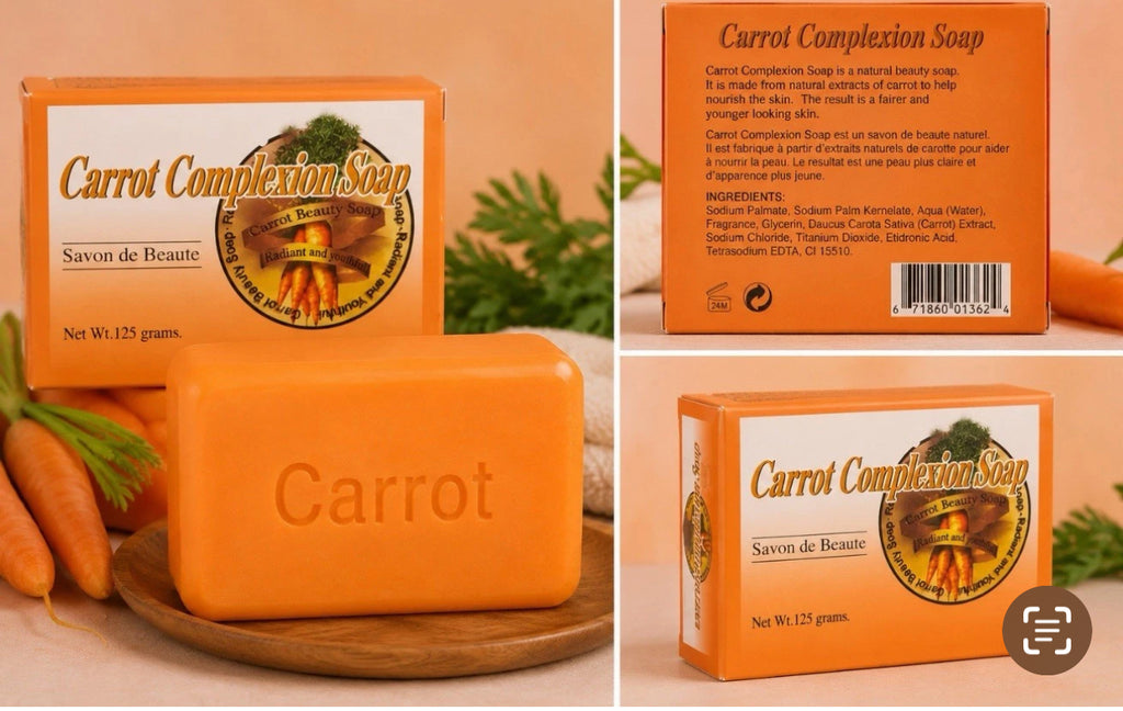CARROT COMPLEXION
SOAP
Savon de Beaute